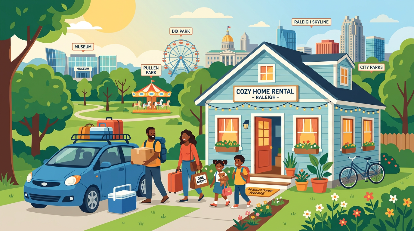 Affordable One‑Night Rental Near Raleigh's Attractions