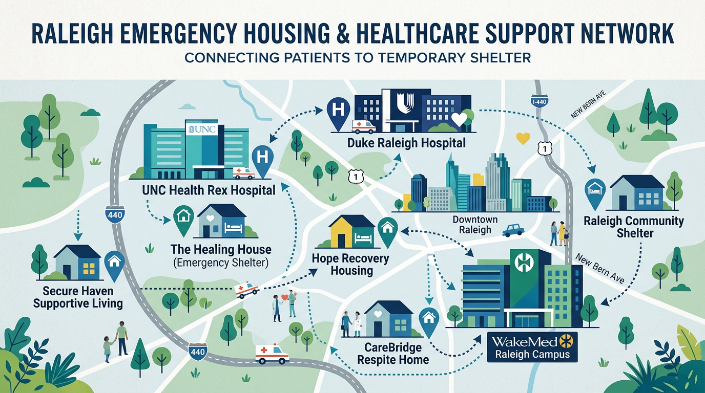 Emergency Housing Options Near Raleigh's Hospitals
