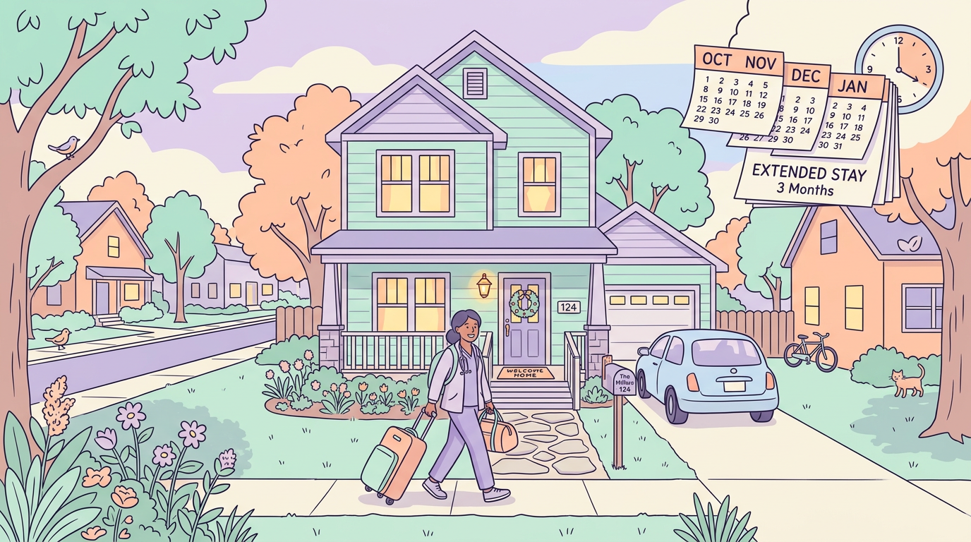 Extended‑Stay Housing for Travel Nurses in Raleigh's Suburbs