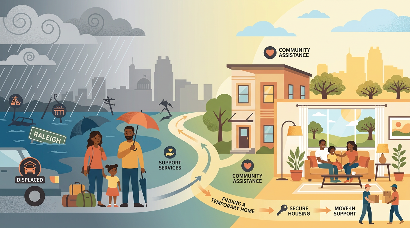 Finding Temporary Homes After Disasters Near Raleigh