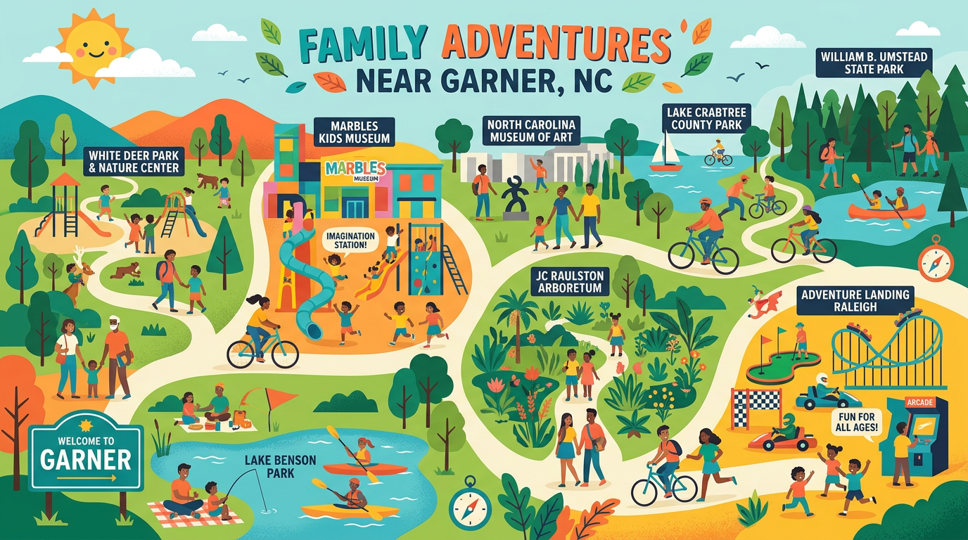 Top Attractions Near Garner NC for Visiting Families